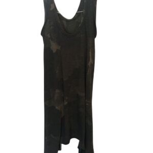 Camo Women's  Asymmetric Eco-Jersey Racer Tank/dress Size small